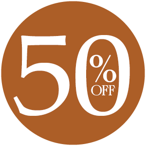 50% OFF