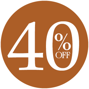 40% off