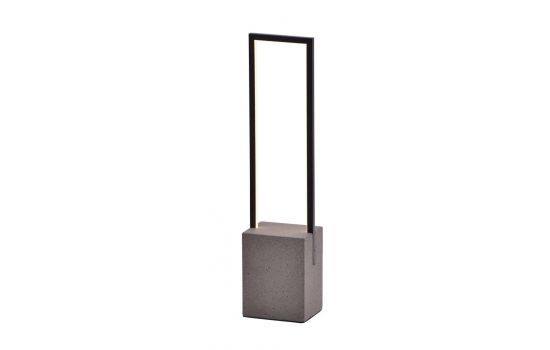מנורת שולחן Tangles בטון שחור